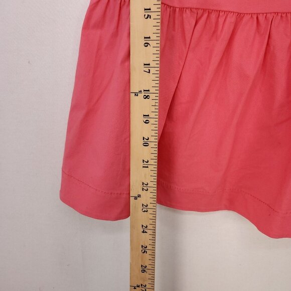 Kate Spade Blouse Shore Thing Sleeveless Button Back Peplum Top Coral Size 2 - Picture 8 of 11